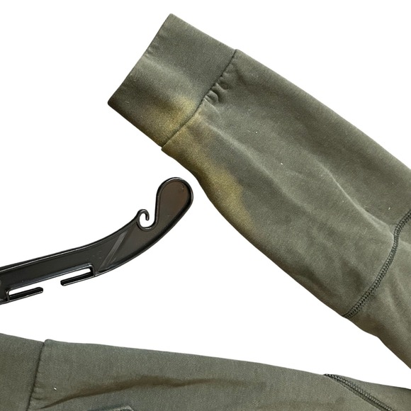 Nike Tech Fleece Full Zip Hoodie Jogger Pants Set Green Size M - Picture 6 of 9